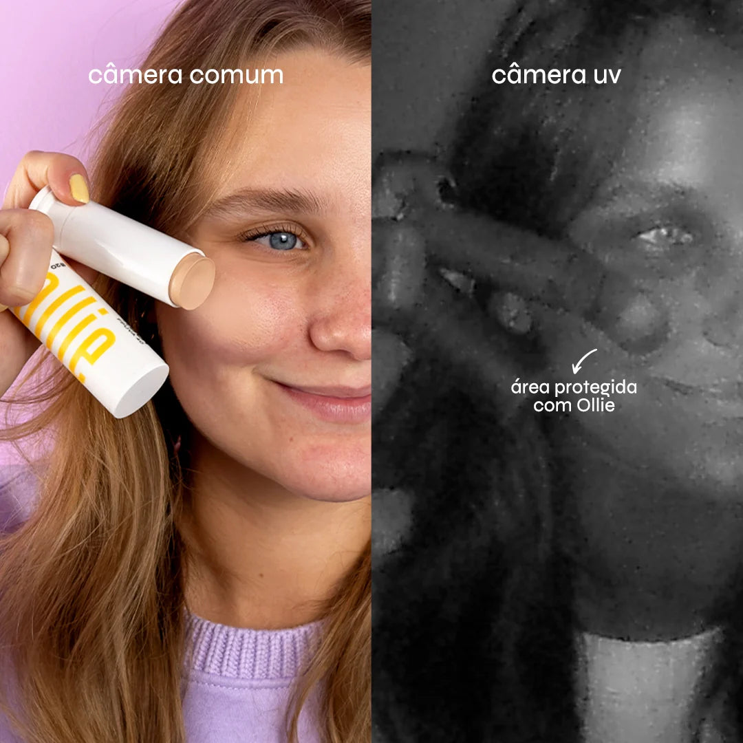 Protetor Solar em Bastão Com Cor FPS 95