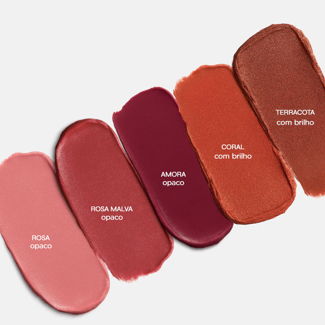 Bastão 3 em 1 - Blush, Batom e Sombra FPS 95